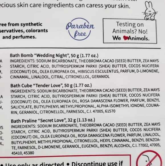 🆕️BRUBAKER "Secret Romance" Bath Melts Gift Set - Vegan - Organic -Handmade - Picture 12 of 12